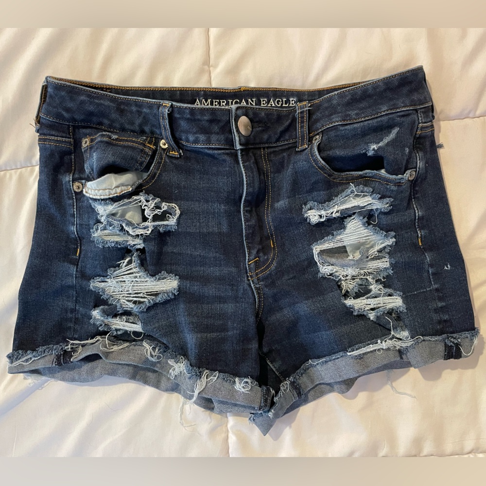 American Eagle Distressed Shorts size 12